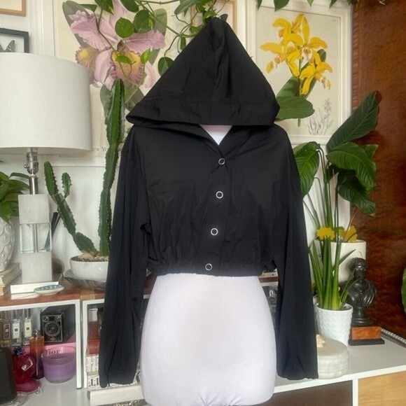 HEROINE Sport Boxing Hoodie Cropped Jacket‎ Size M - Picture 3 of 9